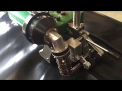 SWT-NS700 Soldador de Geomembrana de HDPE Trabalhando no Local