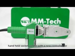 Máquina de soldadura por fusão de tubos Ppr de termofusão de 800w 20-63mm