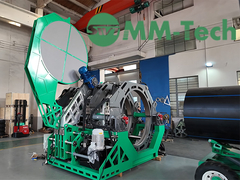 Máquina de soldadura por fusão de alta pressão MM-Tech para instalação de tubulações de abastecimento de água