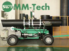 MM-Tech Trailer butt fusion welder aquece e aquece tubos HDPE