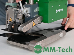 Geomembrana de peia 0,2 mm Soldadora de cunha quente de plástico