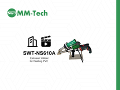 SWT-NS610A Teste de soldadora por extrusão! 50-380°C Controle de temperatura·Fácil solda de PP/PE/PVDF