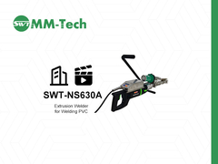 SWT-NS630A Soldadora de extrusão alemã EIBENSTOCK Motor·0.5-40mm Revestimento de película de espessura total