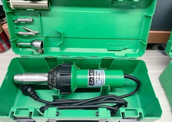 Máquina de solda de ar quente de 1600W para pisos de PVC, temperatura ajustável CX1600S