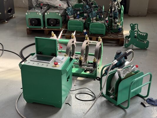 63mm-200mm Automatic CNC HDPE Butt Welding Machine 