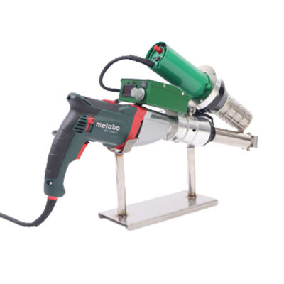 Soldadora de extrusão manual de 5500W com motor Metabo para espessura de soldagem de 8-40 mm