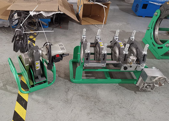 Máquina quente automática SWT-V315/90H da solda por fusão da tubulação de DVS PP