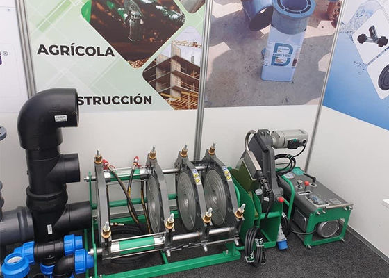 O plástico do Hdpe dos Pp do Pe conduz a máquina da solda por fusão da extremidade do manual de 40mm