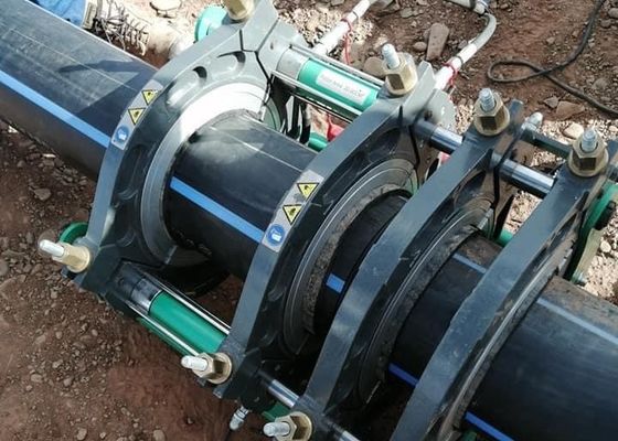 Soldador de alta pressão da fusão do Hdpe do padrão 200mm de Astm