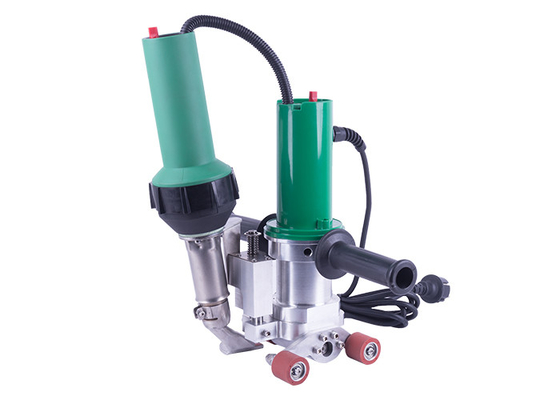 Máquina de soldadura de encerado do ar quente 1700w na fita plástica da bandeira do Pvc das telas industriais