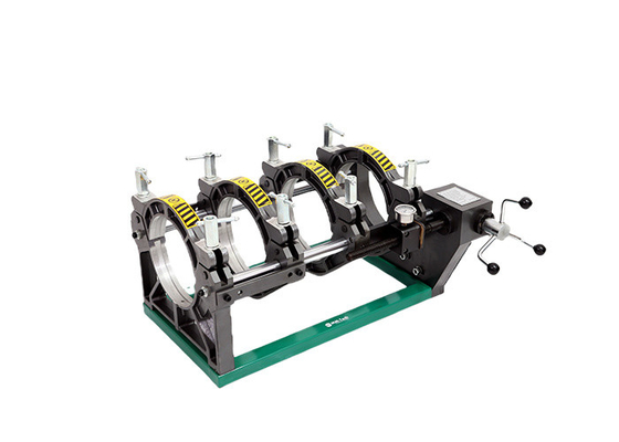 Articulando a máquina da solda por fusão da extremidade da tubulação do Hdpe de 63-200mm de baixo nível de ruído