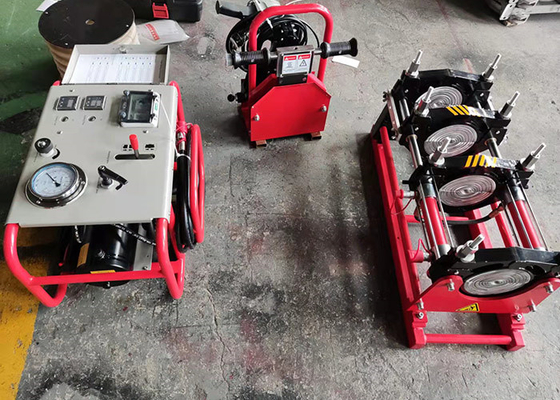 máquina da solda por fusão da extremidade da tubulação do Hdpe de 32-160mm para municipal