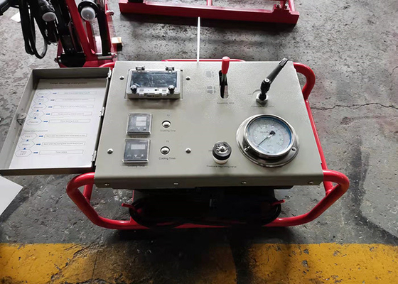 máquina 220v da solda por fusão da extremidade da tubulação do Hdpe de 32-160mm