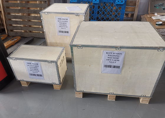 máquina 4.25kw da solda por fusão da extremidade da tubulação do Hdpe de 90mm - de 250mm