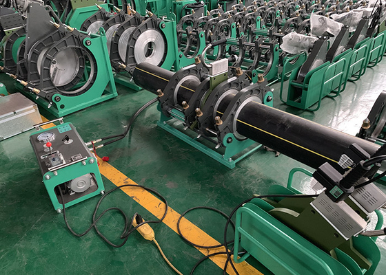 máquina 6.25kw da solda por fusão da extremidade do Hdpe da tubulação de 355mm