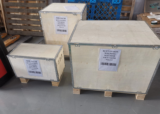 90 - fusão hidráulica da extremidade da máquina de soldadura da tubulação do Hdpe de 315mm