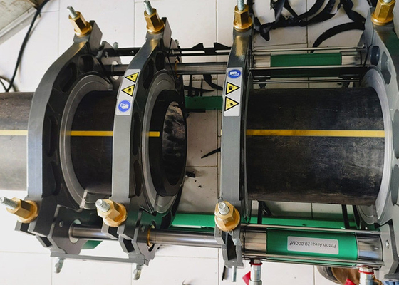 Máquina hidráulica 6.25kw da solda por fusão da extremidade do tubo de Polyfusion