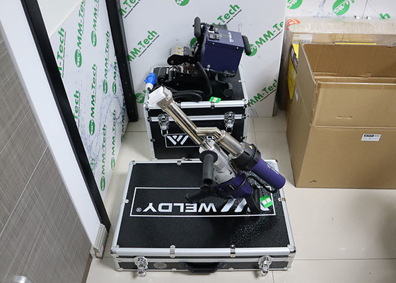 Impulsionador Handheld EX3 da máquina de soldadura 3000W da extrusão WELDY