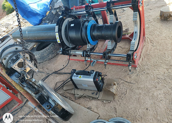máquina da solda por fusão do HDPE de 20-315mm eletro fácil de operar