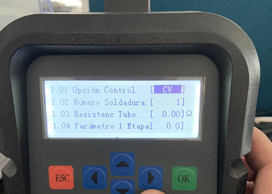 Máquina da solda por fusão elétrica de AC220V para tamanhos dos encaixes do Pe 20-200mm