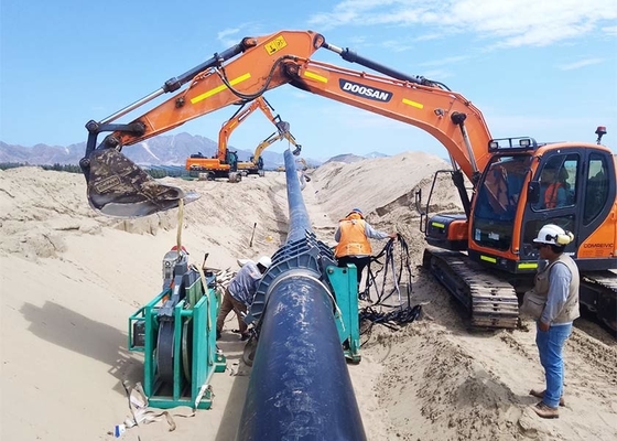 Máquinas de Solda por Fusão de Topo para Tubos de HDPE de 1000mm para Abastecimento de Água para Irrigação