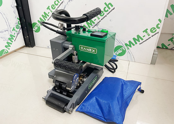 CX900 Soldador de cunha quente 1800W para solda 0,8-3,0 mm HDPE Geomembrane Liner