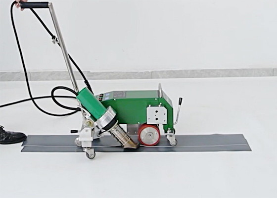 Máquina de Solda por Sobreposição SWT-MAT1 para Banner de Lona 40/50/80 mm de Costura