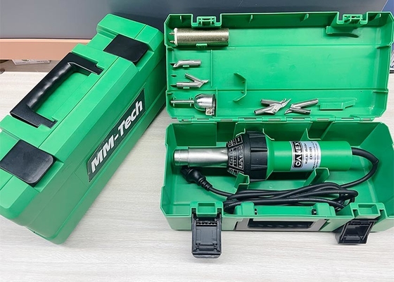 Máquina de solda de ar quente de 1600W para pisos de PVC, temperatura ajustável CX1600S