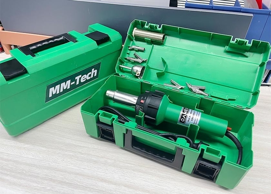 Pistola de solda a ar quente de folha de plástico 1600W CX1600S BL Para PP PE PVC