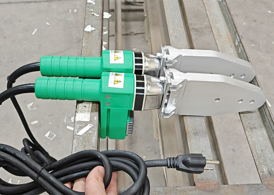 Máquina de soldadura PPR 20-63mm Soldadora de fusão de tomada para tubos PPR PE PB