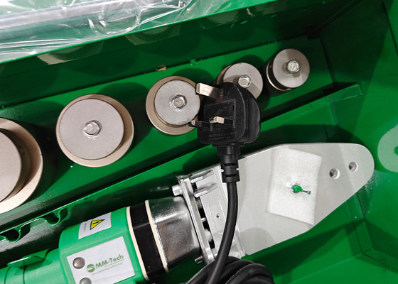 Máquina de soldadura PPR 20-63mm Soldadora de fusão de tomada para tubos PPR PE PB