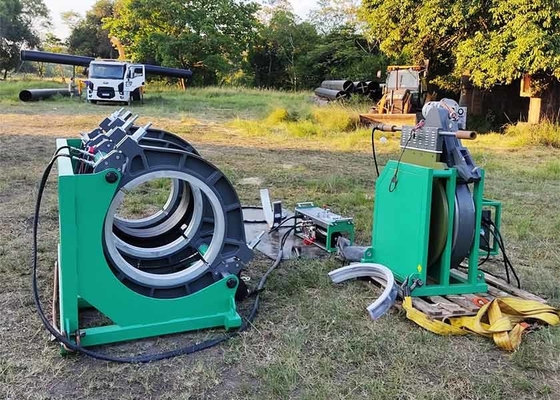 Equipamento de Soldagem por Termofusão para Tubos de HDPE 120 Bar para Obras Civis
