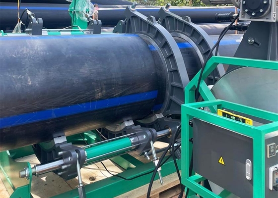 Equipamento de soldadura por fusão de tubos conjuntos de HDPE de fusão a quente de 1200 mm