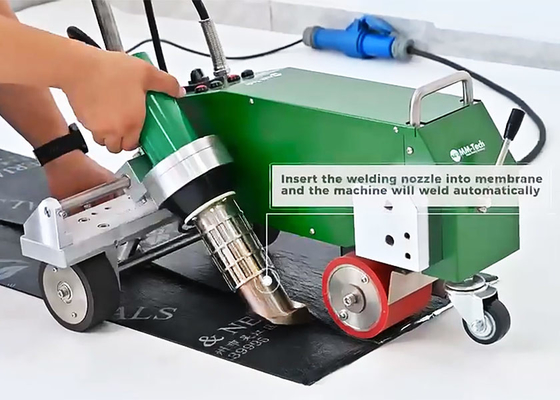 Máquina de soldar telhados de polímero Energia de ar quente 4200W SWT-WP2