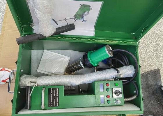 Máquina de soldadura de telhados de PVC adesivo 200N SWT-WP1 Plus para túneis