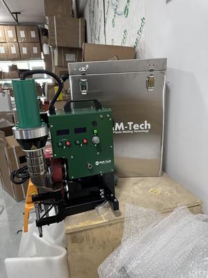 Soldador de Lona de Ar Quente 3600W SWT-PAU Tipo Mesa para Soldagem de Banner PVC e Bainhas