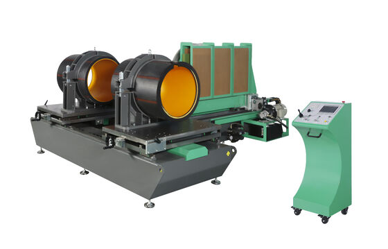 Máquina de soldadura de instalação de oficina para tubos de PP de HDPE 315-630 mm com potência de 380 V e controle PLC