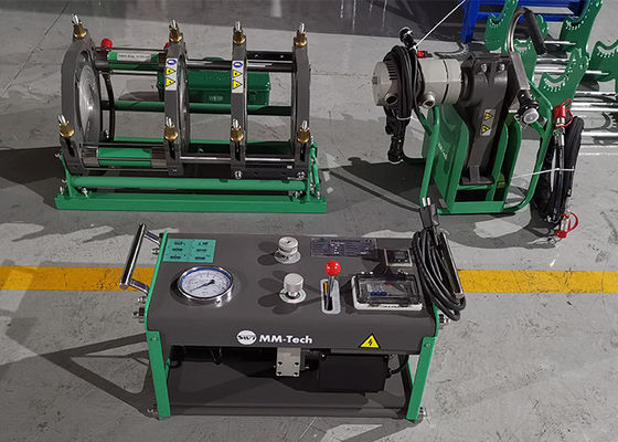 A máquina hidráulica da solda por fusão da extremidade do PE PVDF, conduz o equipamento de solda 4.25KW