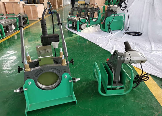 fase monofásica plástica da máquina 230V da solda por fusão da tubulação de 63mm 160mm PP PVDF