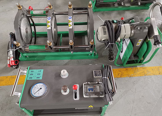 Máquina hidráulica da solda por fusão da extremidade do certificado do CE, máquina Thermo da fusão