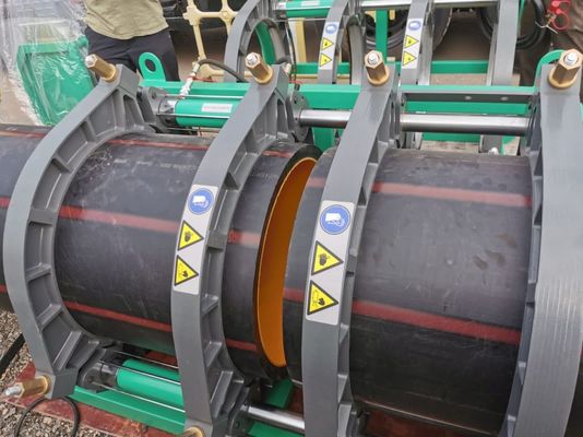 máquina da solda por fusão da extremidade da tubulação do HDPE de 280mm-500mm para obras