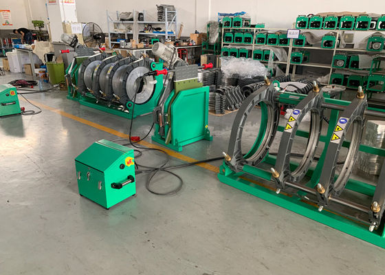 Máquina da solda por fusão da extremidade da tubulação do HDPE de 50HZ 60HZ 24 garantias do mês