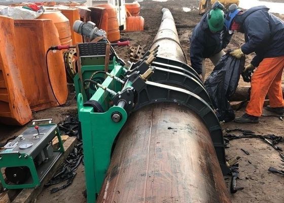 máquina da solda por fusão da extremidade da tubulação do HDPE de 280mm-500mm para obras