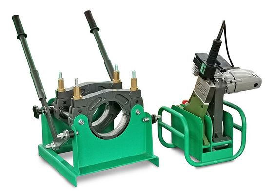 CE manual da máquina de soldadura 50mm-160mm da tubulação do Hdpe da polegada de 220V IPS aprovado