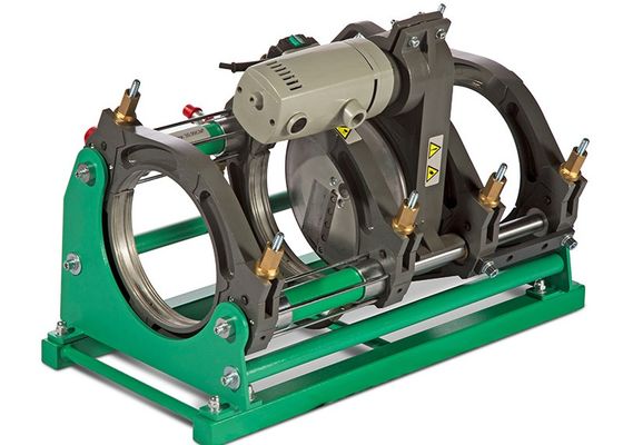Máquina de solda plástica 90mm-250mm da solda por fusão da extremidade da tubulação do HDPE