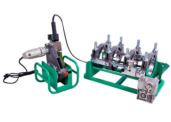 Baixa máquina de solda poli da pressão começar, máquina manual 50mm da junção de tubulação 160mm