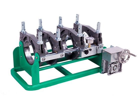Baixa máquina de solda poli da pressão começar, máquina manual 50mm da junção de tubulação 160mm