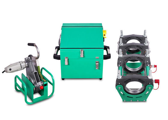 máquina de soldadura da extremidade do Hdpe de 63mm-200mm auto, soldador da fusão do Hdpe