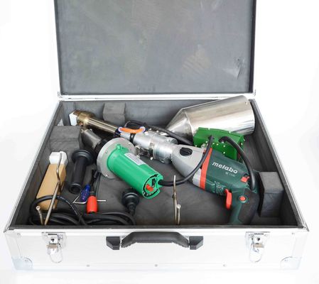 220V PE PP Tubo de extrusão de grânulos Soldadura pistola 8kg 1600W Potência de ar quente