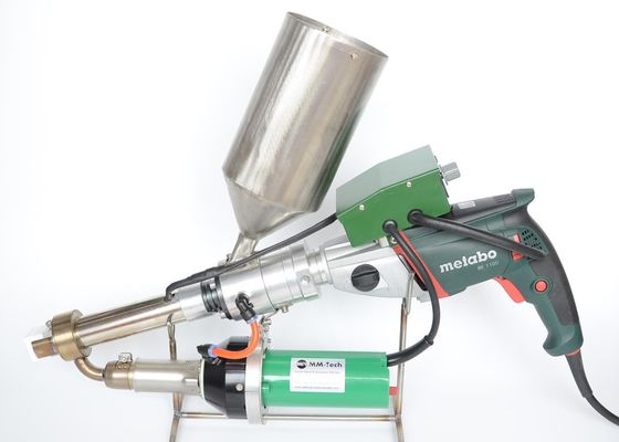 máquina de soldadura da extrusão de 220V 110V Handheld para Pvc Pp do Hdpe